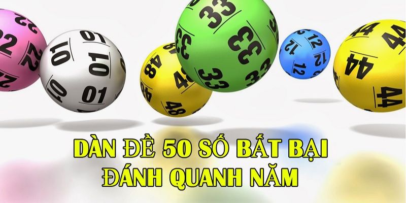 dàn đề 50 số khung 3 ngày